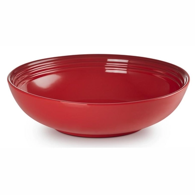 Serveerschaal Le Creuset Aardewerk Kersenrood 32 Cm Kookexpert